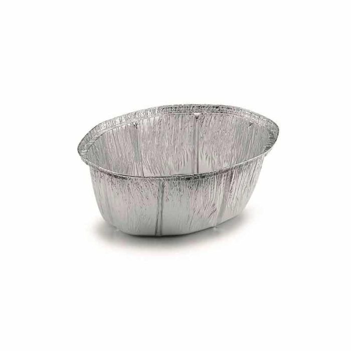 Envase aluminio ovalado pollo 2500 cc