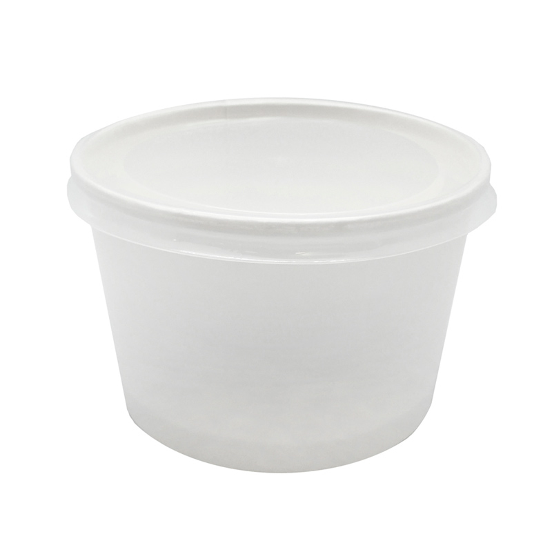 Sopera de cartón Combo: envase + tapa 470 cc