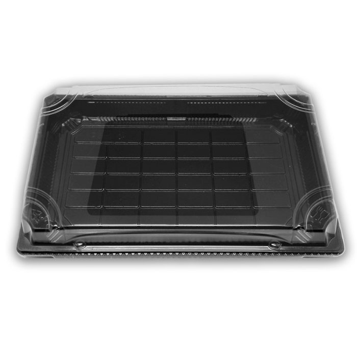 Envases sushi PP tapa OPS 239x146x23. 400 unidades