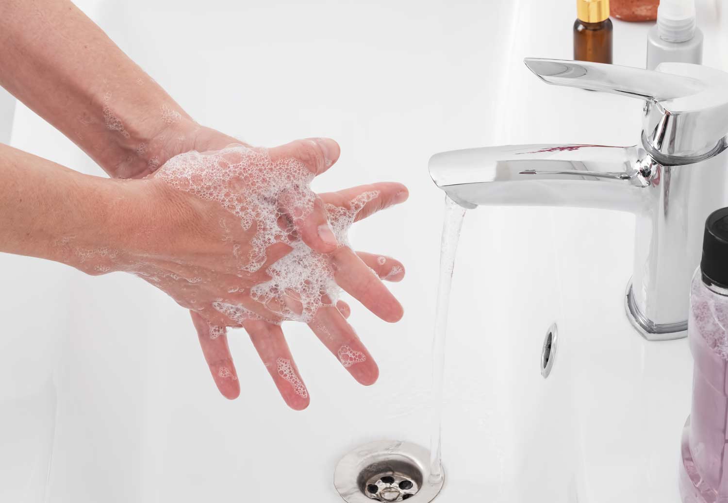 Realizando una buena higiene de manos