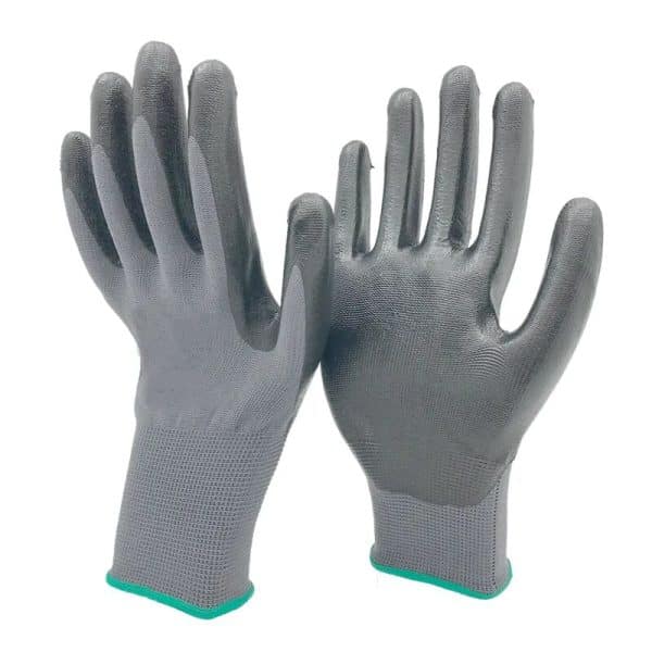 Guantes De Trabajo Nylotex 3520 - Pack De 12 Pares, Talla 7, Nailon Con Látex, Resistentes A La Abrasión