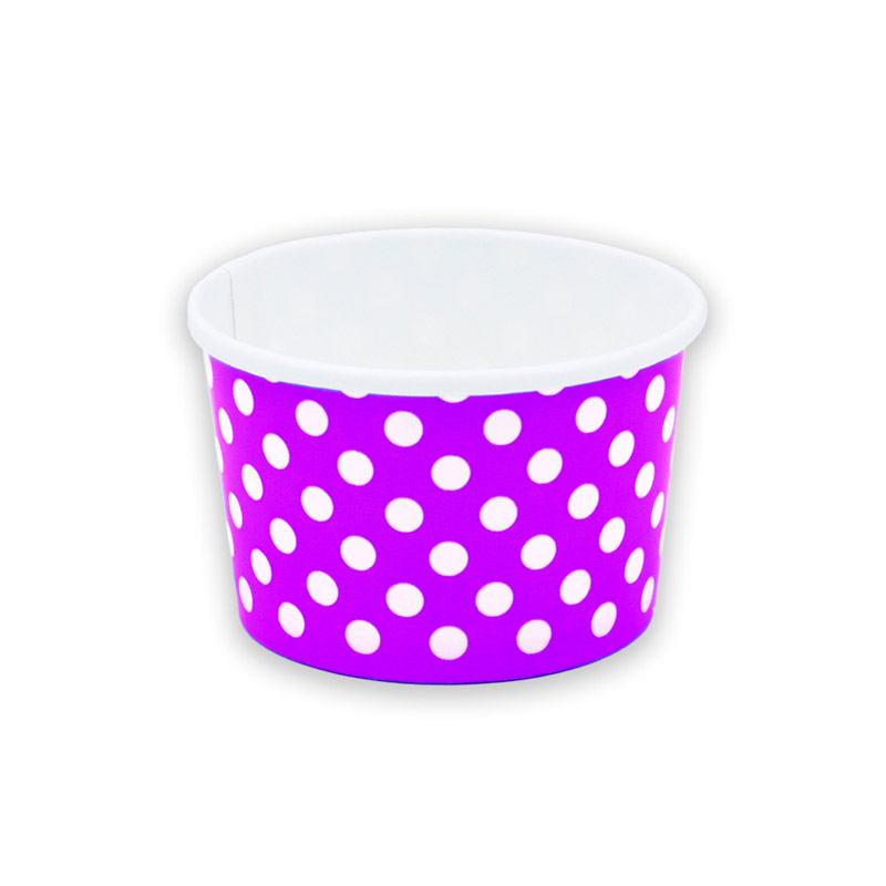 Tarrinas de papel para helados 240 ml