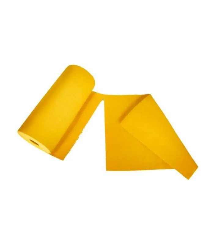 Rollo bayeta amarillo 38x40 con pre corte 8mt